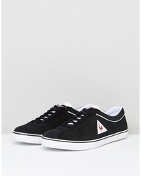 schwarze niedrige Sneakers von Le Coq Sportif