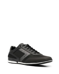 schwarze niedrige Sneakers von BOSS