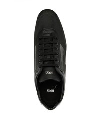 schwarze niedrige Sneakers von BOSS