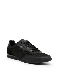 schwarze niedrige Sneakers von BOSS