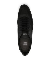 schwarze niedrige Sneakers von BOSS