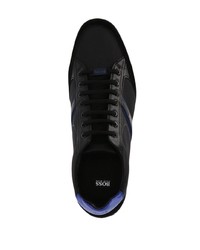 schwarze niedrige Sneakers von BOSS