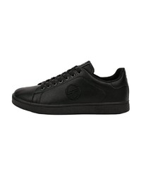 schwarze niedrige Sneakers von Sergio Tacchini