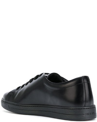 schwarze niedrige Sneakers von Prada