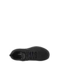 schwarze niedrige Sneakers von Skechers