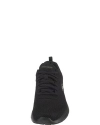 schwarze niedrige Sneakers von Skechers