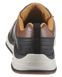 schwarze niedrige Sneakers von Skechers