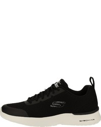 schwarze niedrige Sneakers von Skechers