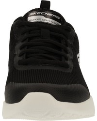 schwarze niedrige Sneakers von Skechers