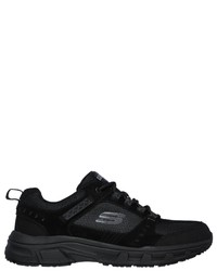 schwarze niedrige Sneakers von Skechers