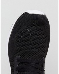 schwarze niedrige Sneakers von Red Tape