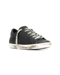 schwarze niedrige Sneakers von Golden Goose Deluxe Brand