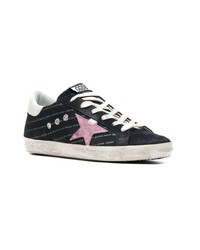 schwarze niedrige Sneakers von Golden Goose Deluxe Brand