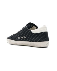 schwarze niedrige Sneakers von Golden Goose Deluxe Brand