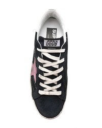 schwarze niedrige Sneakers von Golden Goose Deluxe Brand