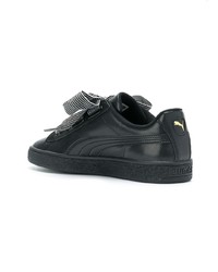 schwarze niedrige Sneakers von Puma