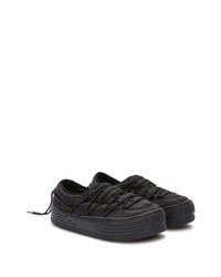 schwarze niedrige Sneakers von Palm Angels