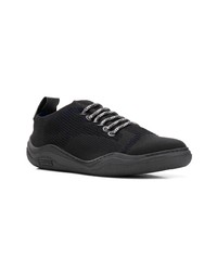 schwarze niedrige Sneakers von Lanvin