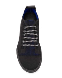 schwarze niedrige Sneakers von Lanvin