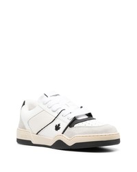 schwarze niedrige Sneakers von DSQUARED2