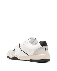 schwarze niedrige Sneakers von DSQUARED2