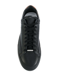 schwarze niedrige Sneakers von Maison Margiela