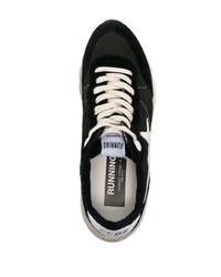 schwarze niedrige Sneakers von Golden Goose