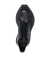 schwarze niedrige Sneakers von Rick Owens DRKSHDW