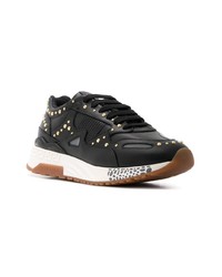 schwarze niedrige Sneakers von Versace