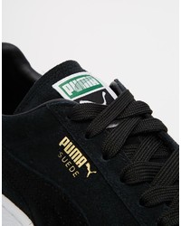 schwarze niedrige Sneakers von Puma