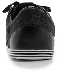 schwarze niedrige Sneakers von Y-3