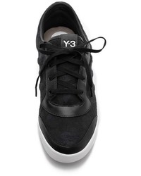 schwarze niedrige Sneakers von Y-3