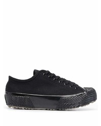 schwarze niedrige Sneakers von Superga