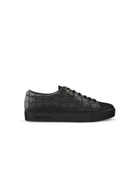 schwarze niedrige Sneakers von Swear