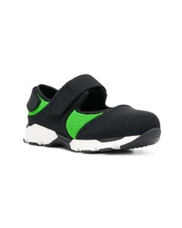 schwarze niedrige Sneakers von Marni