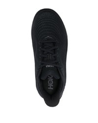 schwarze niedrige Sneakers von Hoka One One