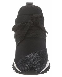 schwarze niedrige Sneakers von Tom Tailor