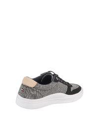 schwarze niedrige Sneakers von Tommy Hilfiger