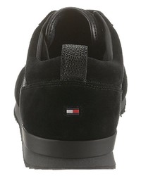 schwarze niedrige Sneakers von Tommy Hilfiger