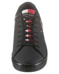 schwarze niedrige Sneakers von Tommy Hilfiger