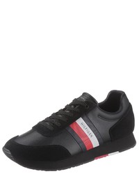 schwarze niedrige Sneakers von Tommy Hilfiger