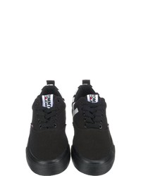 schwarze niedrige Sneakers von Tommy Jeans