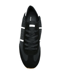 schwarze niedrige Sneakers von Philippe Model