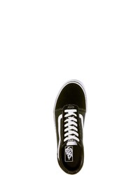 schwarze niedrige Sneakers von Vans