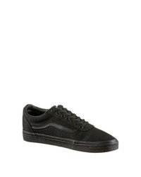 schwarze niedrige Sneakers von Vans