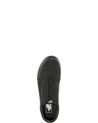 schwarze niedrige Sneakers von Vans