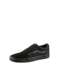 schwarze niedrige Sneakers von Vans