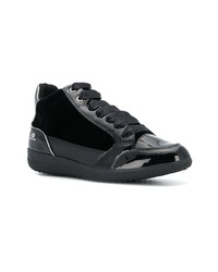 schwarze niedrige Sneakers von Geox