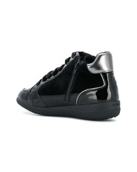 schwarze niedrige Sneakers von Geox