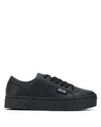 schwarze niedrige Sneakers von VERSACE JEANS COUTURE